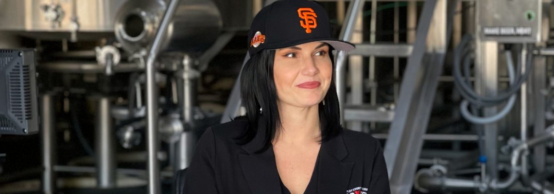Linda Cooley Mad River Brewery CEO SF Giants Contract Portrait 2022