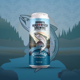 Steelhead Extra Pale Ale Paskenta Mad River Brewing Blue Lake CA